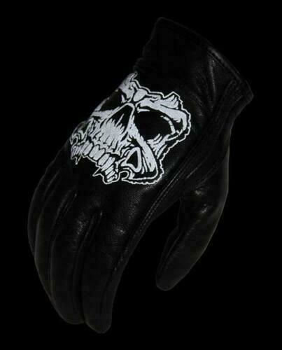 GHOST - MEN'S MOTORCYCLE LEATHER GLOVES - Picture 3 of 4