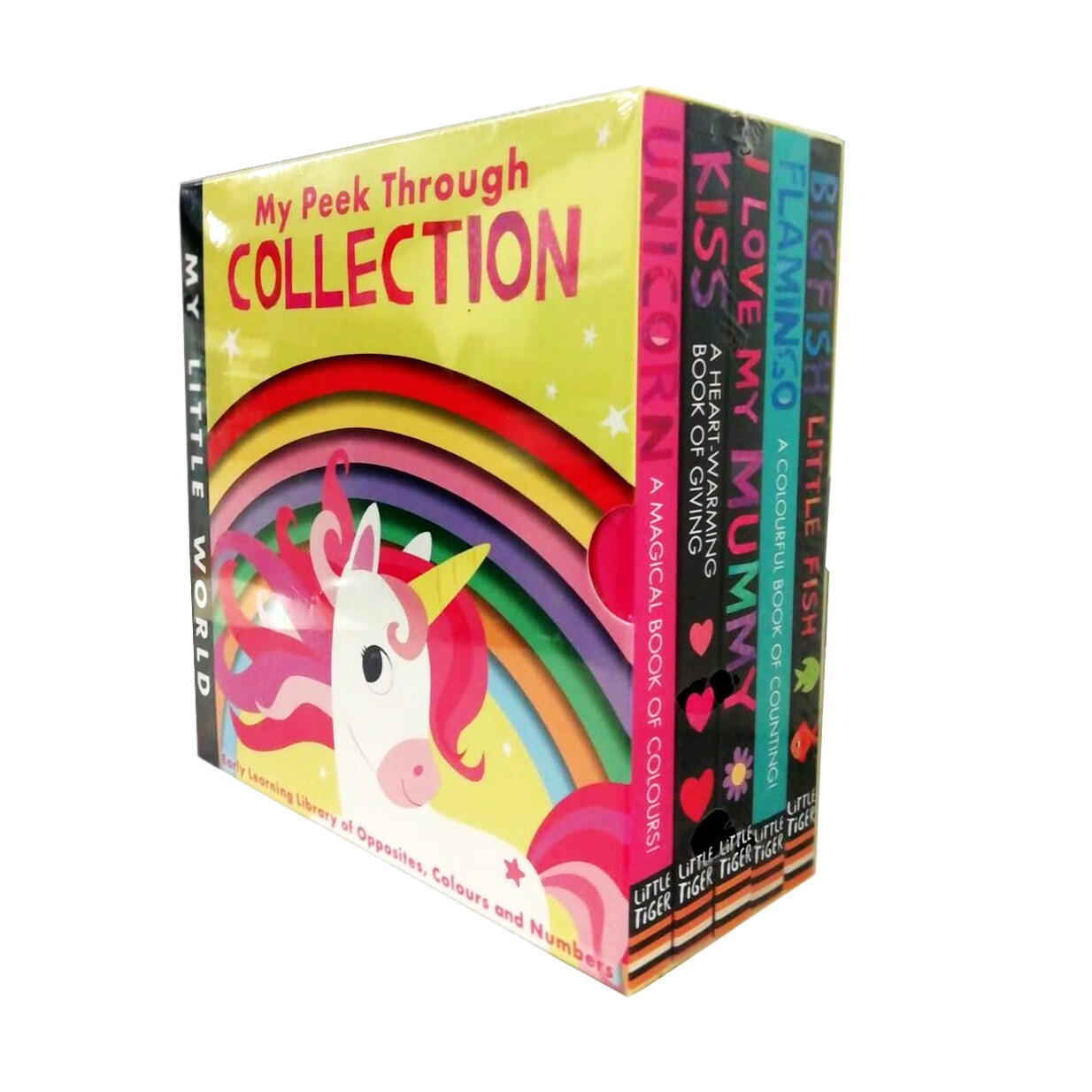 My Little World Series My Peek Through Collection 5 Books Box Set: Early Learnin