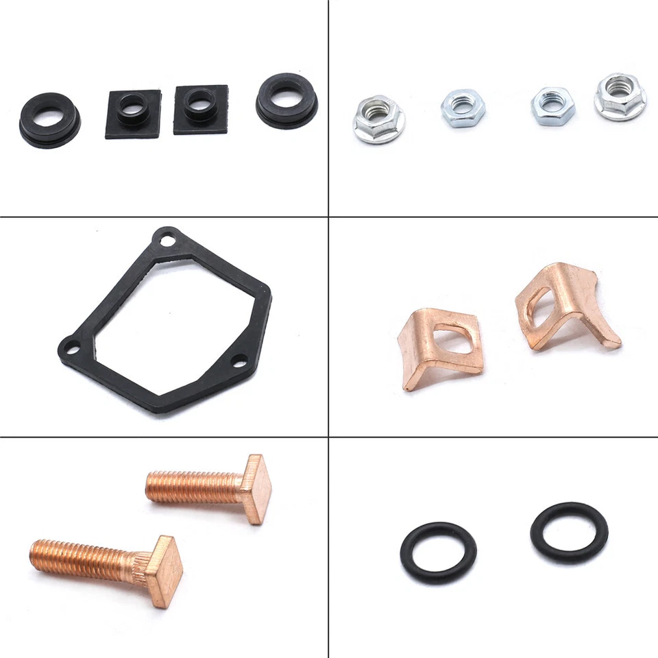 Kit de reconstrucción de reparación de solenoide de arranque 228000-6660 para Tundra Baja Tacoma Sequoia Foto 2 de 4