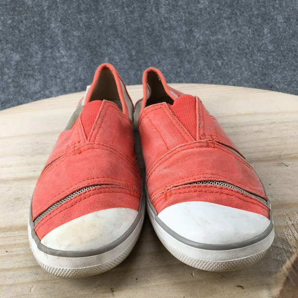 Columbia Zapatos Para Mujer 7 Vulc N Vent Sin Cordones Planos Naranja Informales BL2633-804 Foto 4 de 4