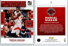 Pascal Siakam 2022-23 Donruss Franchise Features #5 Raptors