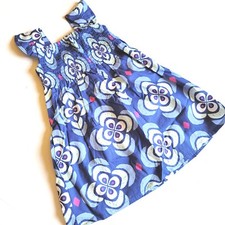 Gymboree Girls 3T "Desert Dreams" Blue Smocked Medallion Dress Sundress NWT