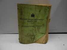 USED INTERNATIONAL HARVESTER VENDOR CROSS REF. PARTS LIST FOR TRUCKS  -18L5