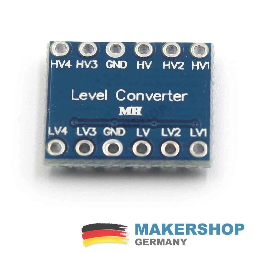 5 Stück - 4 Kanal Pegelwandler Level Shifter Konverter I2C 5V-3.3V Arduino Ra... - Bild 3 von 3