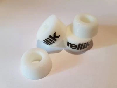 Rellik Lenkgummi, Lenk Gummis, Bushing Set für viele Skateboard Achsen,Härte 90a