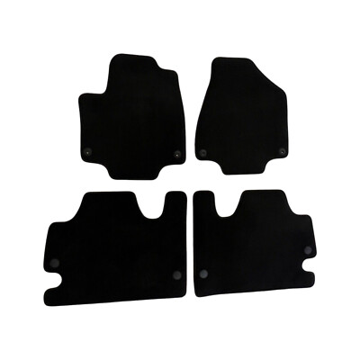 2017-2023 Chrysler Pacifica Black Carpet Floor Mats Front & Rear 4 pcs OEM
