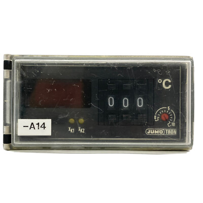 Jumo Tron HROw-48/di ,d, re11, u20, h Temp Controller 20V Panel Mount 4''x2''