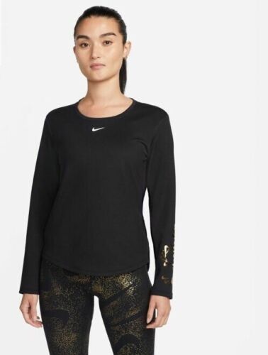 Nike women’s therma FIT technology running sportswear long sleeves t shirt £28.9 - Picture 1 of 5