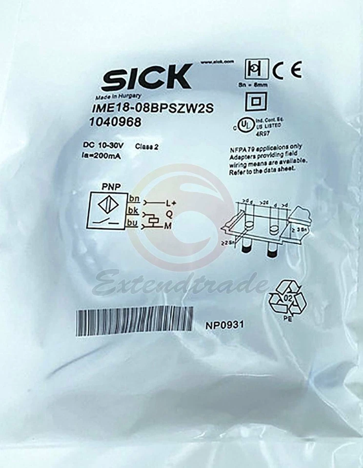 1PCS Neu SICK IME18-08BPSZW2S