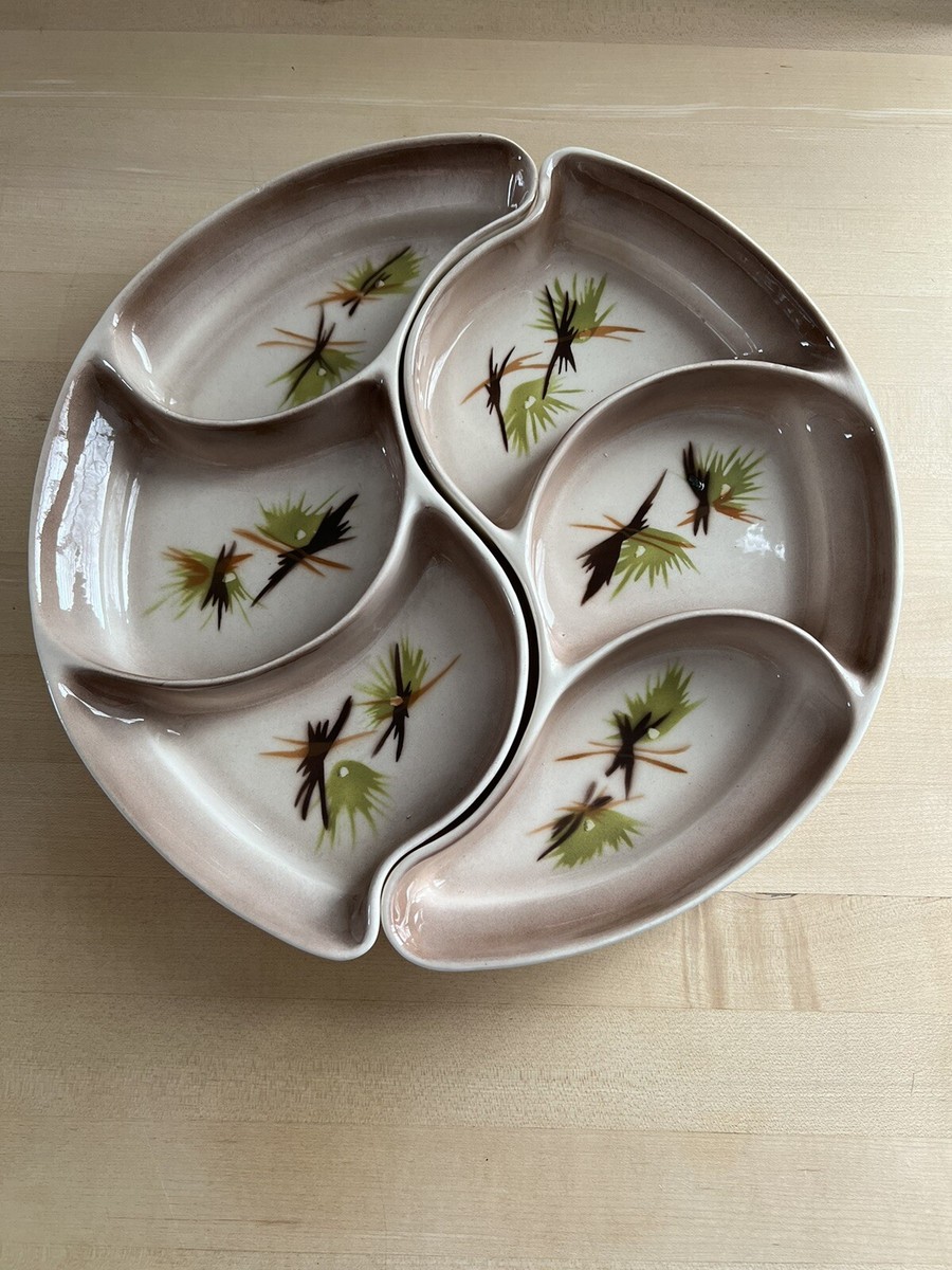 Vintage 1957 Van Nuys Lane & Co California Pottery 2 Piece