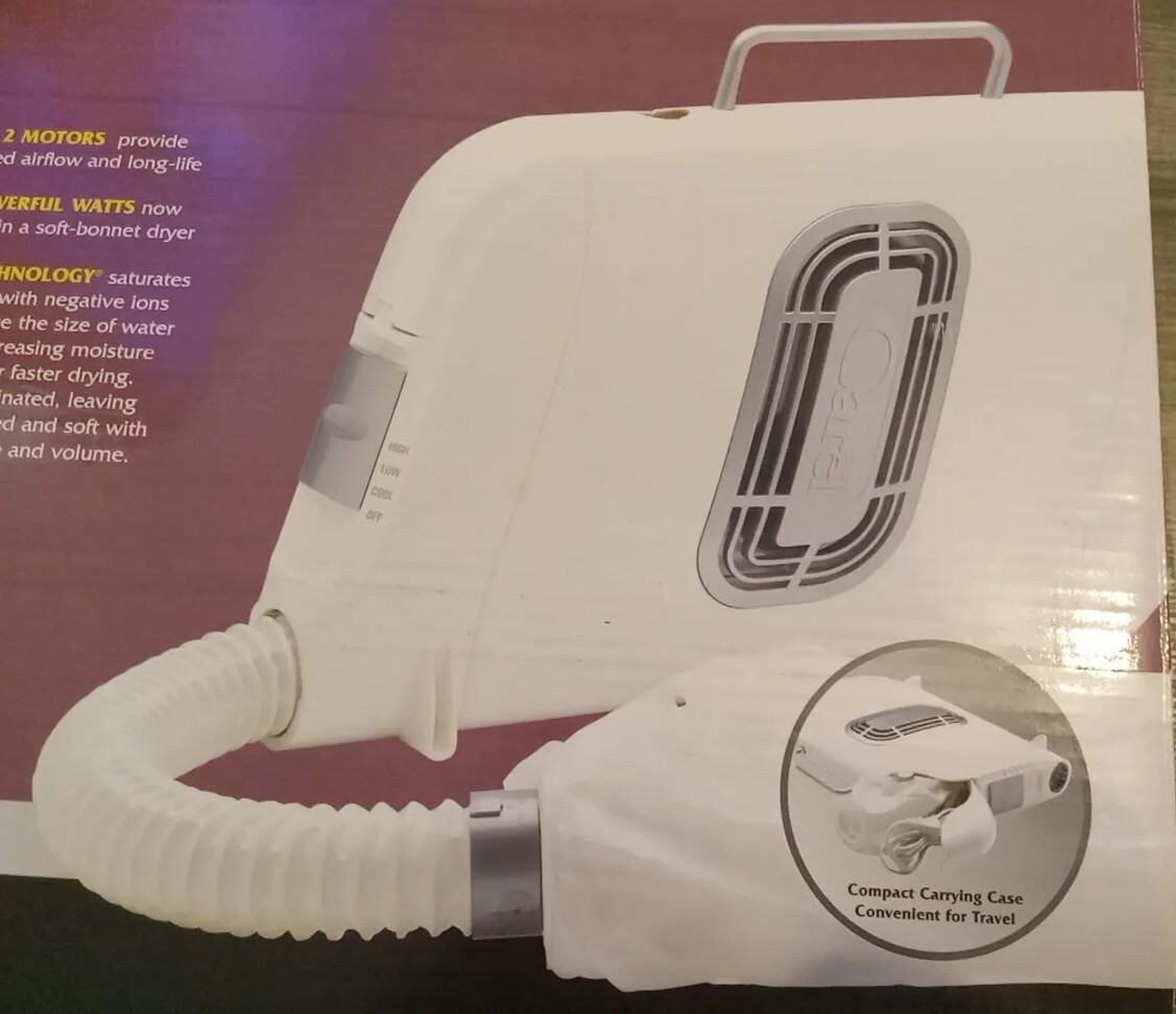 📫Carel Soft Ionic Tabletop Portable Hair Dryer Helen Of Troy eBay