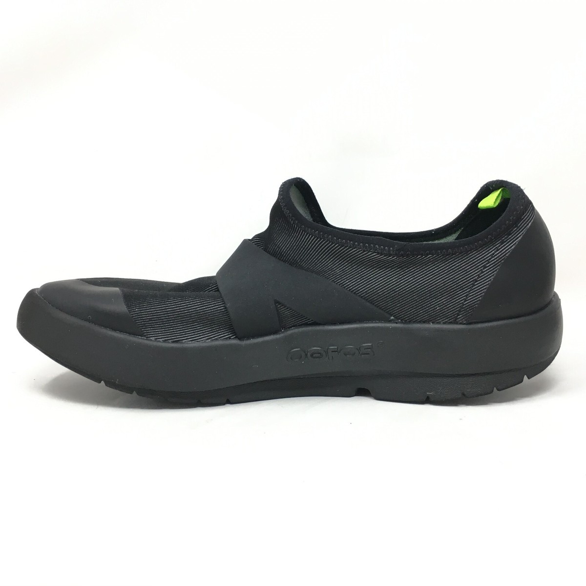 Oofos Oomg Low Loafers Shoes Mens Size 10 Black Gray Casual  display picture 1
