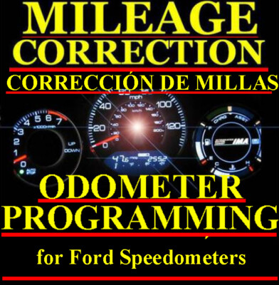Ford Speedometer Instrument Gauge Cluster Mileage Odometer PROGRAMMING ...