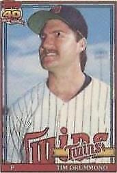 1991 Topps Micro - Tim Drummond #46 - 1 of 1