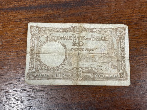 Billet Belgique 20 Francs 04-11-1931 (8-38) - Imagen 2 de 2
