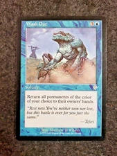 Wash Out Invasion UNPLAYED Blue Uncommon MAGIC THE GATHERING MTG CARD (DS3D1J4)