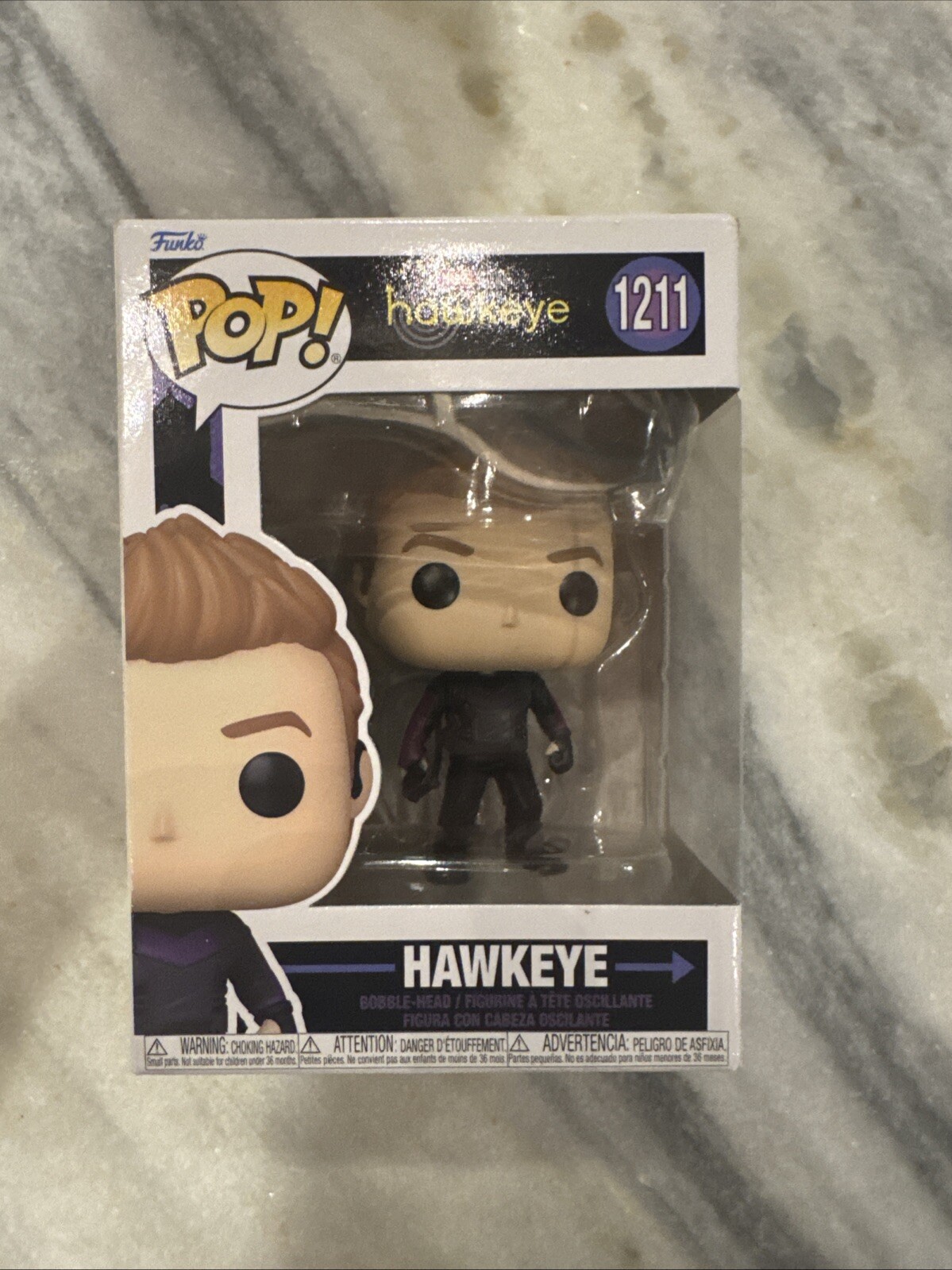 Funko Pop Marvel Hawkeye Vinyl Figure #1211 Collectible