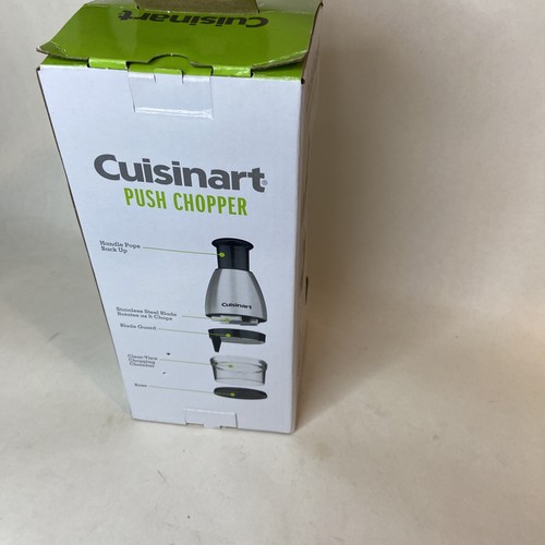 Cuisinart CTG-00-SCHP Handled Chopper, 8.2" x 3.9" x 3.9", Stainless Steel - Picture 4 of 5