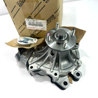 Toyota Genuine PUMP ASSY, ENGINE WATER 16100 - 69357 | eBay