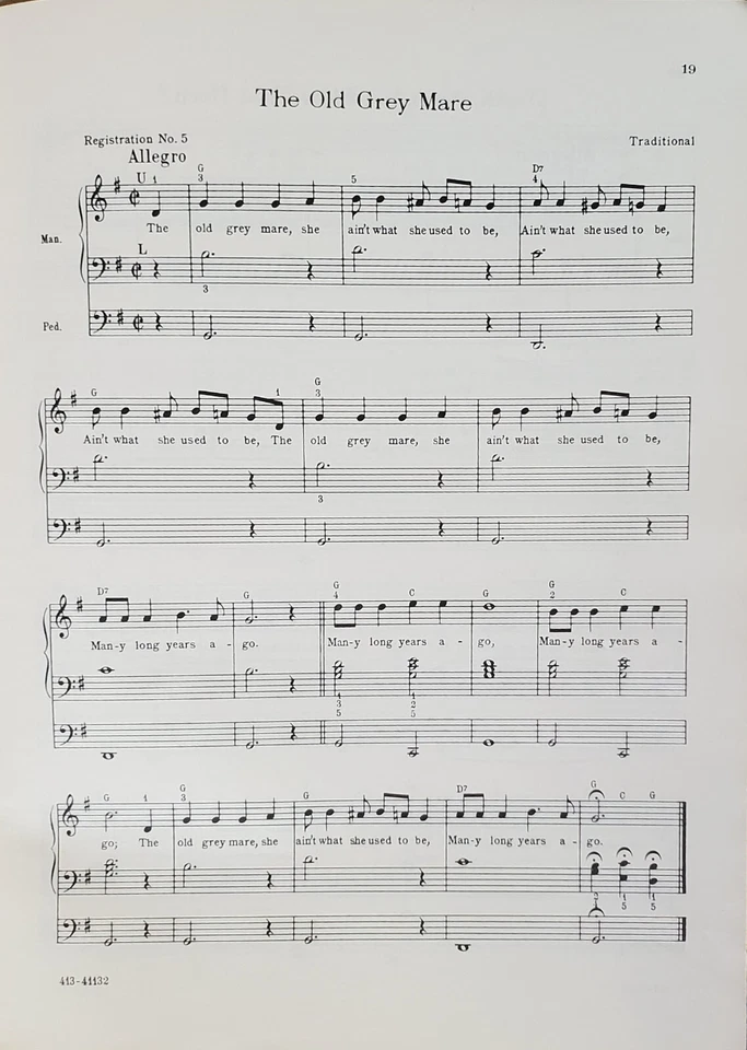 For All Organs Song Time 27 Favorites Organ Vocal Sheet Music Book s3 - Image 3 of 4