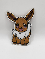 Eevee Patch Pokemon Embroidered Iron On Applique 2.00" X 2-3/4" Eeveelution