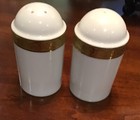 Home Accents Chamberlain Holiday Salt Pepper Shakers Estate  Collection Gold New — photo 7