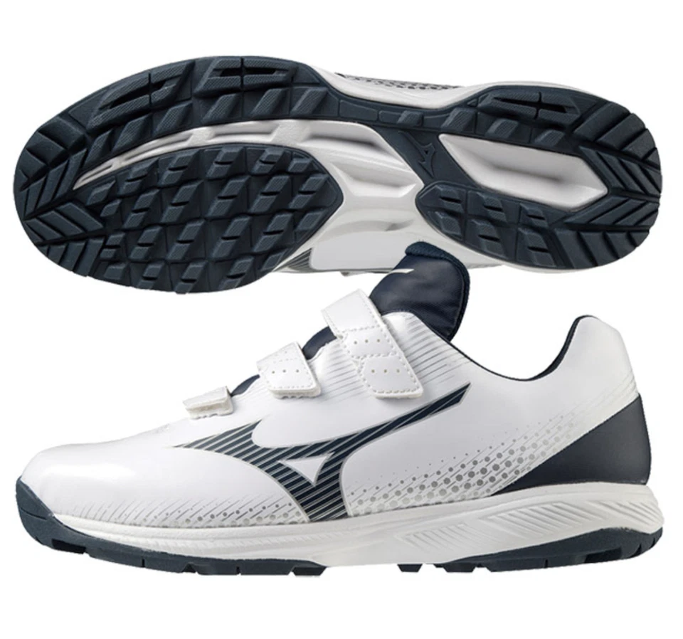 Mizuno Japan Baseballschuhe Revo Trainer Wide Softball Umpire 11GT2221 weiß N - Bild 1 von 1
