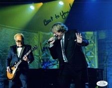 Lou Gramm Signed Autographed 8x10 Photo FOREIGNER Singer ACOA COA
