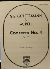 Tuba  Piano Concerto No.4 Excerpts by G E Goltermann  W Bell New Out of print