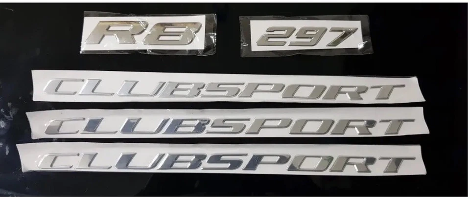 HSV VY clubsport side skirt commodore badge R8&297 &clubsport badge side skirts - image 2 of 2