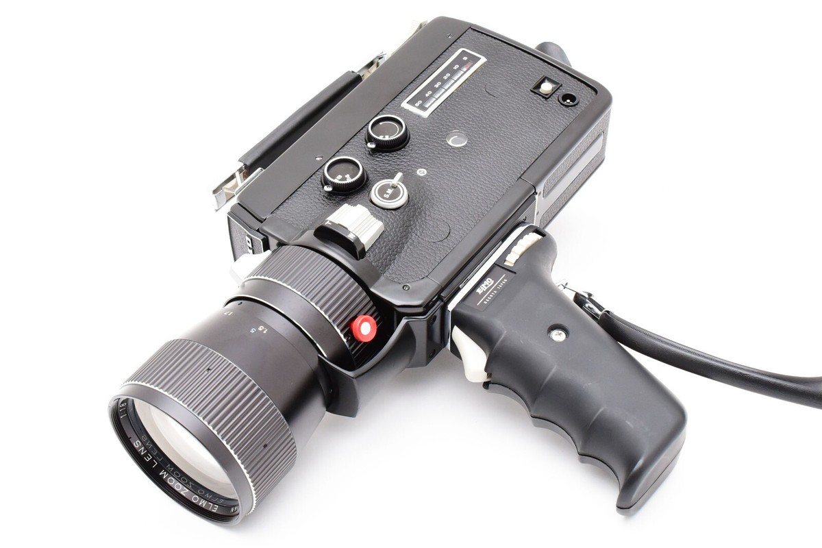 All Works】ELMO SUPER 110 Super 8 8mm Movie Camera N413422 All Works】ELMO SUPER 110 Super 8 8mm Movie Camera N413422