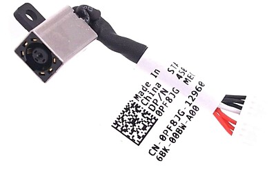 DC POWER JACK CABLE SOCKET FOR Dell Inspiron 5568 13-5368 15-7568 15-7569 PF8JG#