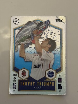 Topps Match Attax 2024/2025 24/25 Kaka Trophy Triumph AC Milan Card #441