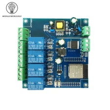AC/DC ESP32 WIFI Bluetooth 4 Channel Relay Module ESP32-WM Development Board