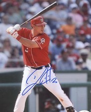 WILSON RAMOS AT BAT  WASHINGTON NATIONALS  SIGNED AUTOGRAPHED 8X10 PHOTO