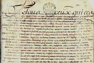1751 Rente Ab Caudebec Le François Dachdecker Platicier Und Ebran Händler Tanner