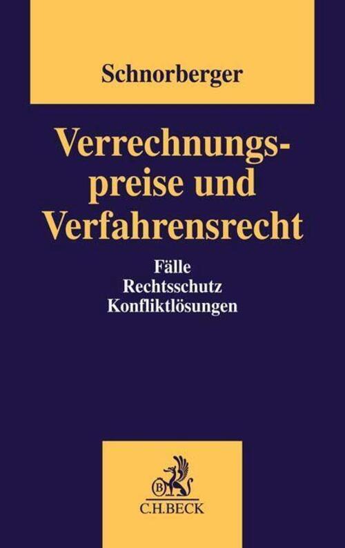 Thumbnail - Verrechnungspreise Und Verfahrensrecht Fälle, Rechtsschutz,