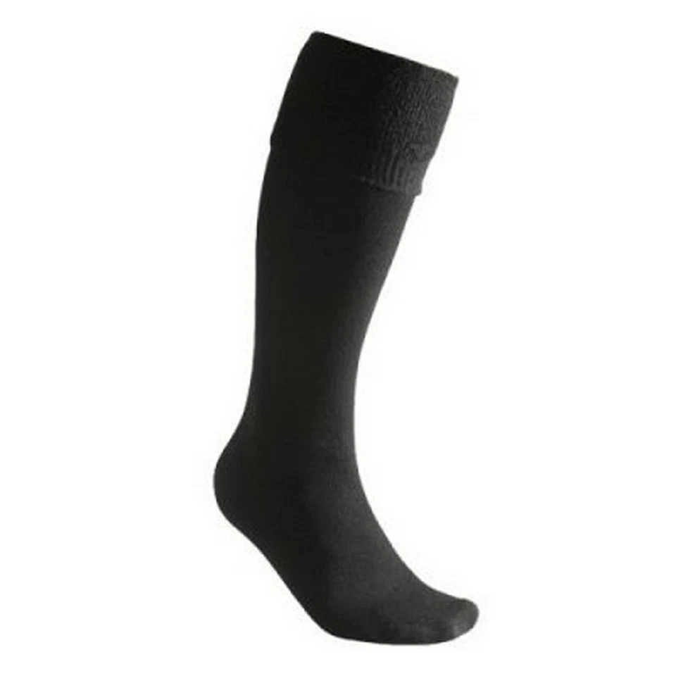 WOOLPOWER Skisocken Wandersocken Socken MERINO WOLLE 400 g Kniestrümpfe schwarz