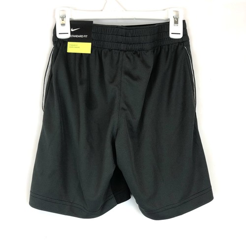 Nike, Boy’s Black Basketball Shorts, Black/Grey Size Extra Small - Picture 2 of 4