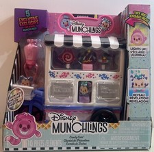Disney Munchlings Candy Cart Playset 10 Piece Light Up NEW