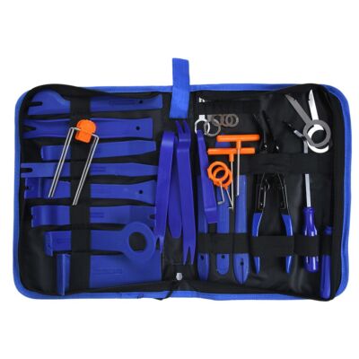 31tlg KFZ Innenverkleidung Demontage Werkzeug Set Zange Clip Entferner Auto Tool