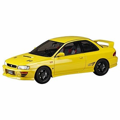 Hobby Japan 1 18 Subaru Impreza Wrx Type R Sti Ver 1997 Gc8 Yellow Hj1812dy Ebay