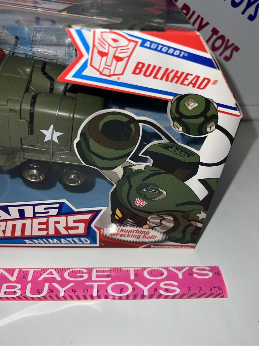 Transformers Animated Bulkhead 輸入品 Hasbro Transformers Animated Leader Bulkhead Action Figure