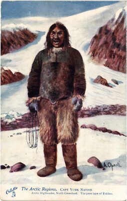 PC DENMARK ESKIMO CAPE YORK NATIVE GREENLAND (a60326)