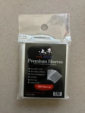 Small Size PENNY SLEEVES 25, 50, 100, 200, 500 World Cup Stickers Custom Size