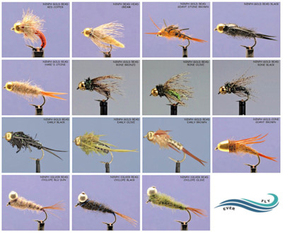Mosse Ninfa Per Pesca – Confezione Da 8 Pezzi, Modelli Vari, Made In UK