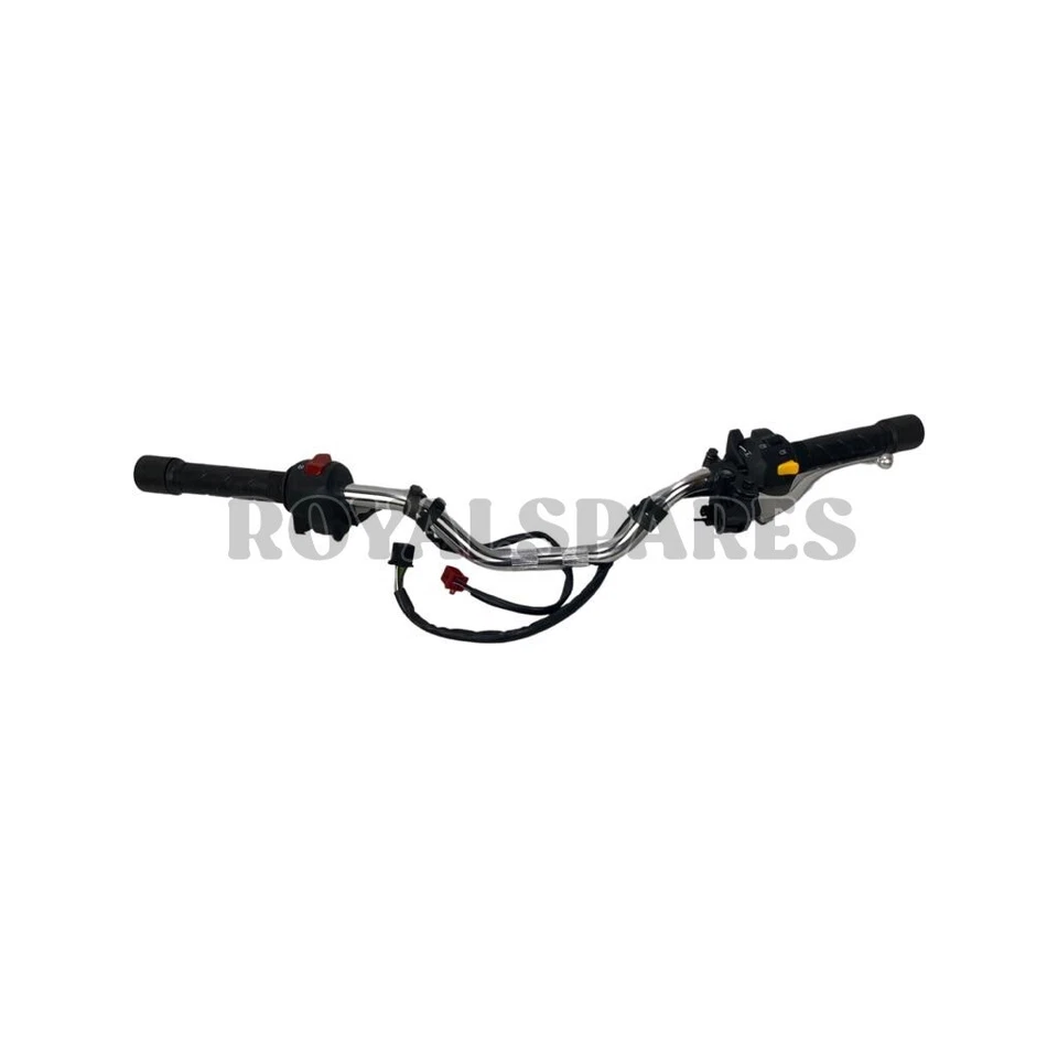 Royal Enfield Bullet 350 & 500 "COMPLETE HANDLEBAR ASSEMBLY" - Express Shipping - Imagem 3 de 4