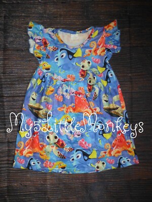 NEW Boutique Finding Nemo Sleeveless Dress