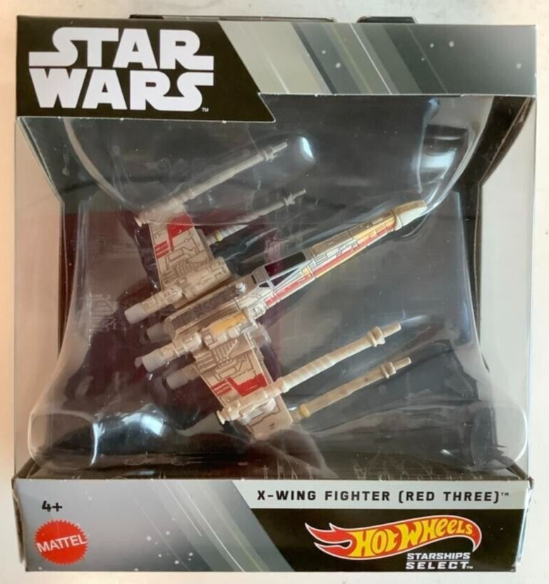 NUEVO Mattel HMJ01 Hot Wheels Star Wars Starship Select X-WING FIGHTER (RED THREE)
