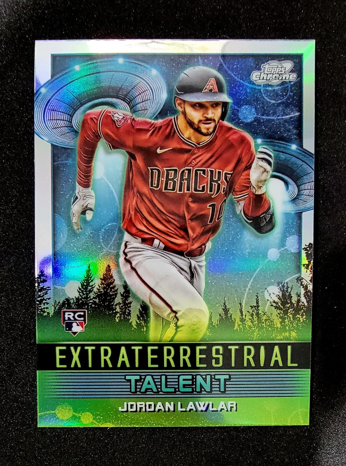 2024 Topps Cosmic Chrome Extraterrestrial Talent ET-18 Jordan Lawlar RC DBACKS